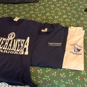 Kamehameha Athletic t-shirts